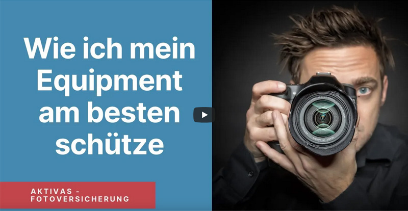 aktivas fotoapparateversicherung video teaser