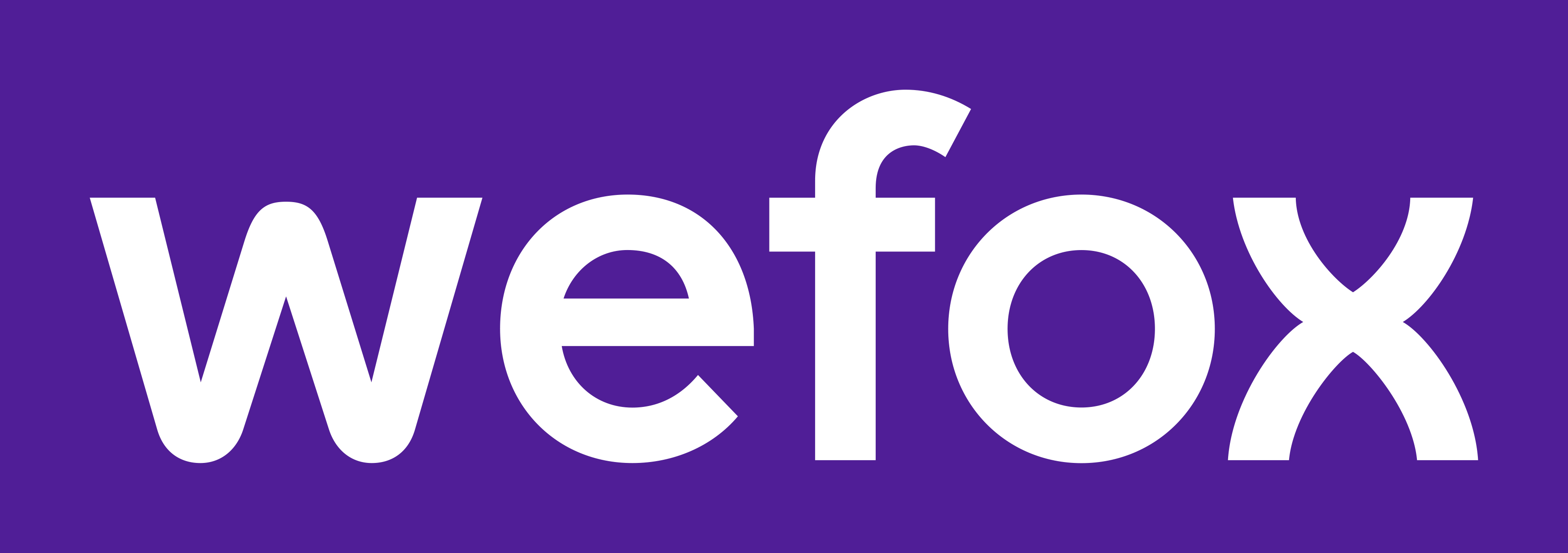 Wefox logo wht RGB